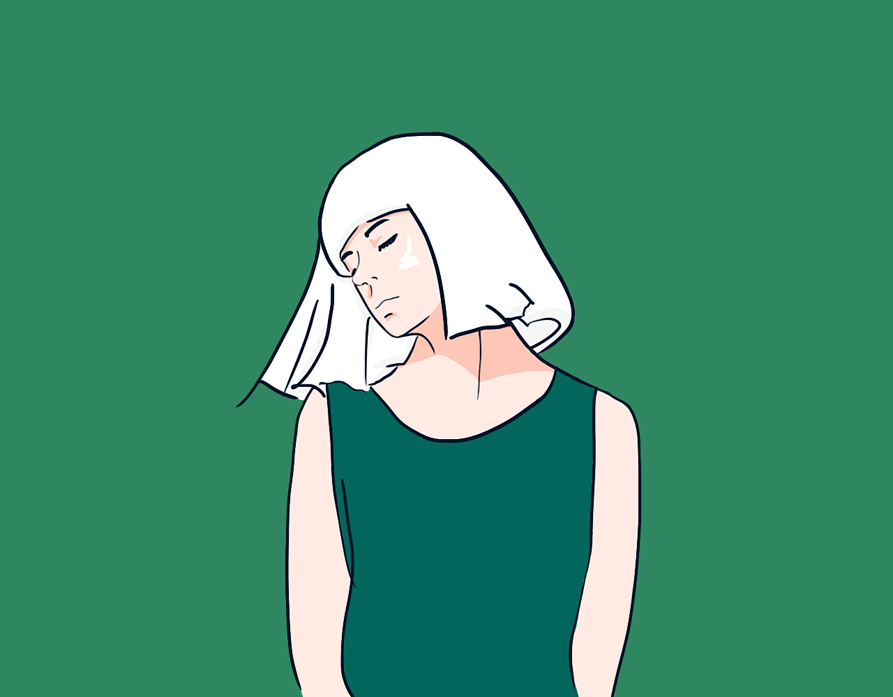 酷炫男女（图ZMTY3NDQxNTMy） - 艺术插画 - 站酷设计师TLAHU原创素材 - 站酷ZCOOL