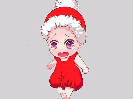 被抢了糖果的小娃娃