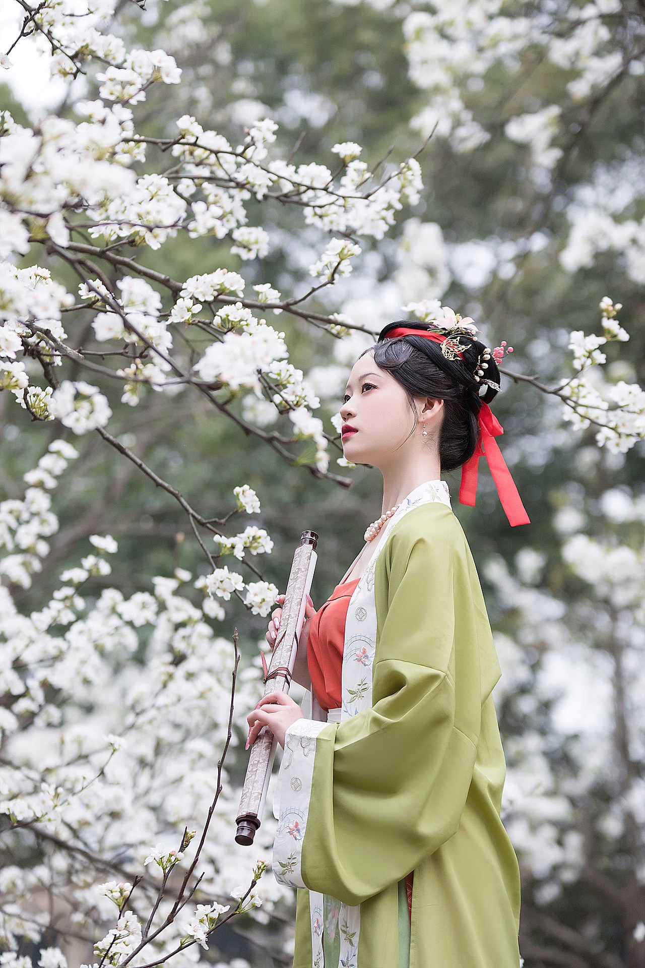 梨花四月多飞雪 古风汉服系列作品