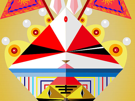 老北京兔爺#動(dòng)漫作品#（個(gè)人主頁(yè)-ZMzQwMTYxMg==） - 其他動(dòng)漫 - 站酷設(shè)計(jì)師ximengying原創(chuàng)素材 - 站酷ZCOOL