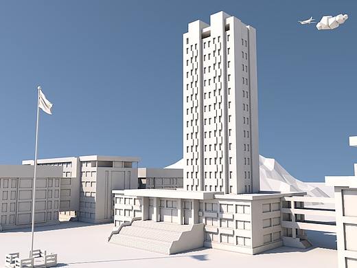 青岛农业大学《纸上青农》C4D作品（个人主页-ZMjkzNDI0MTI=） - 动画/影视 - 站酷设计师崟崟崟原创素材 - 站酷ZCOOL