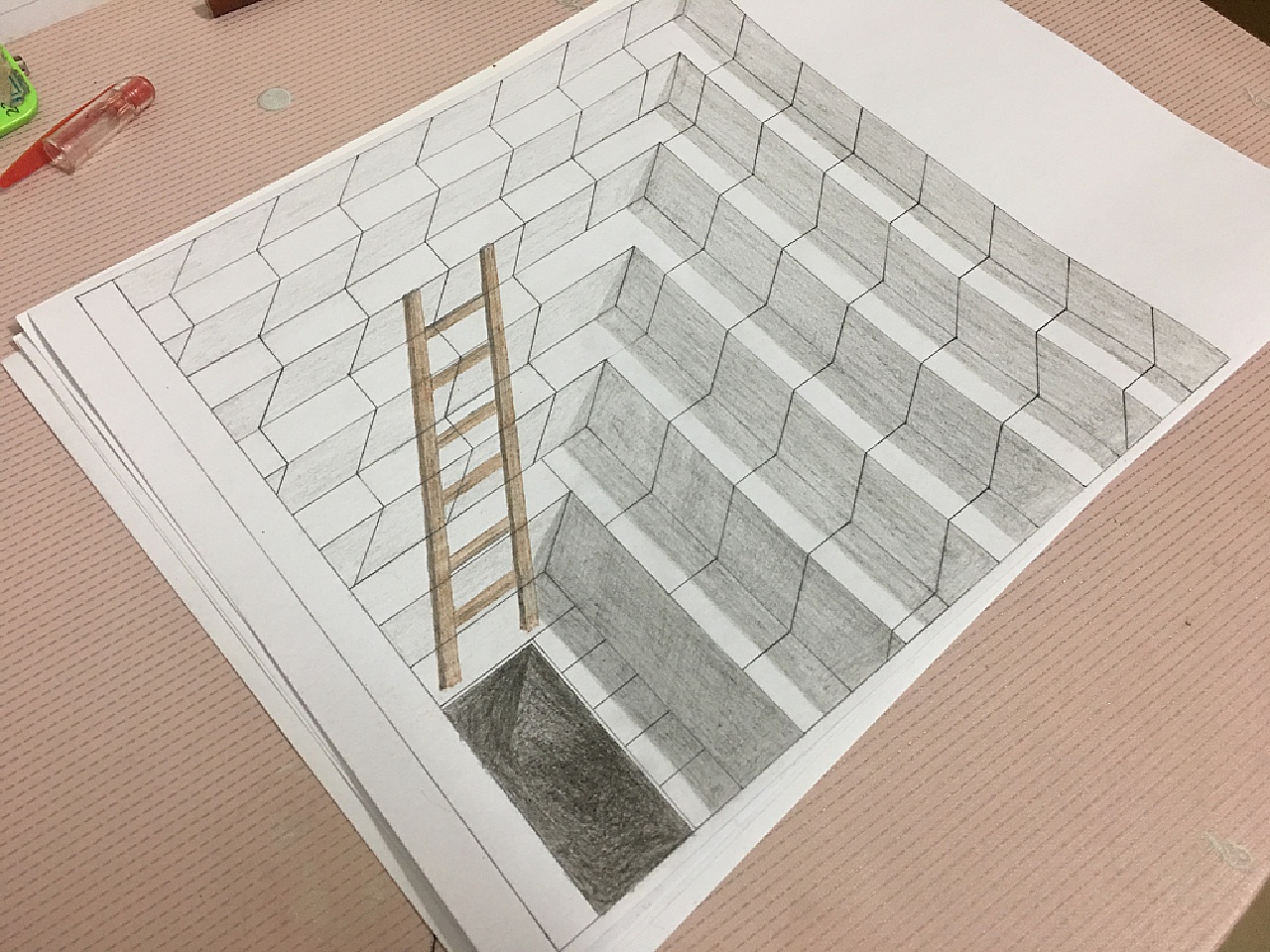 3d素描画