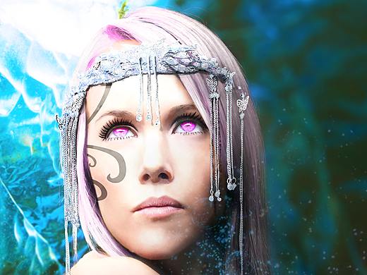 欧美魔幻女人像