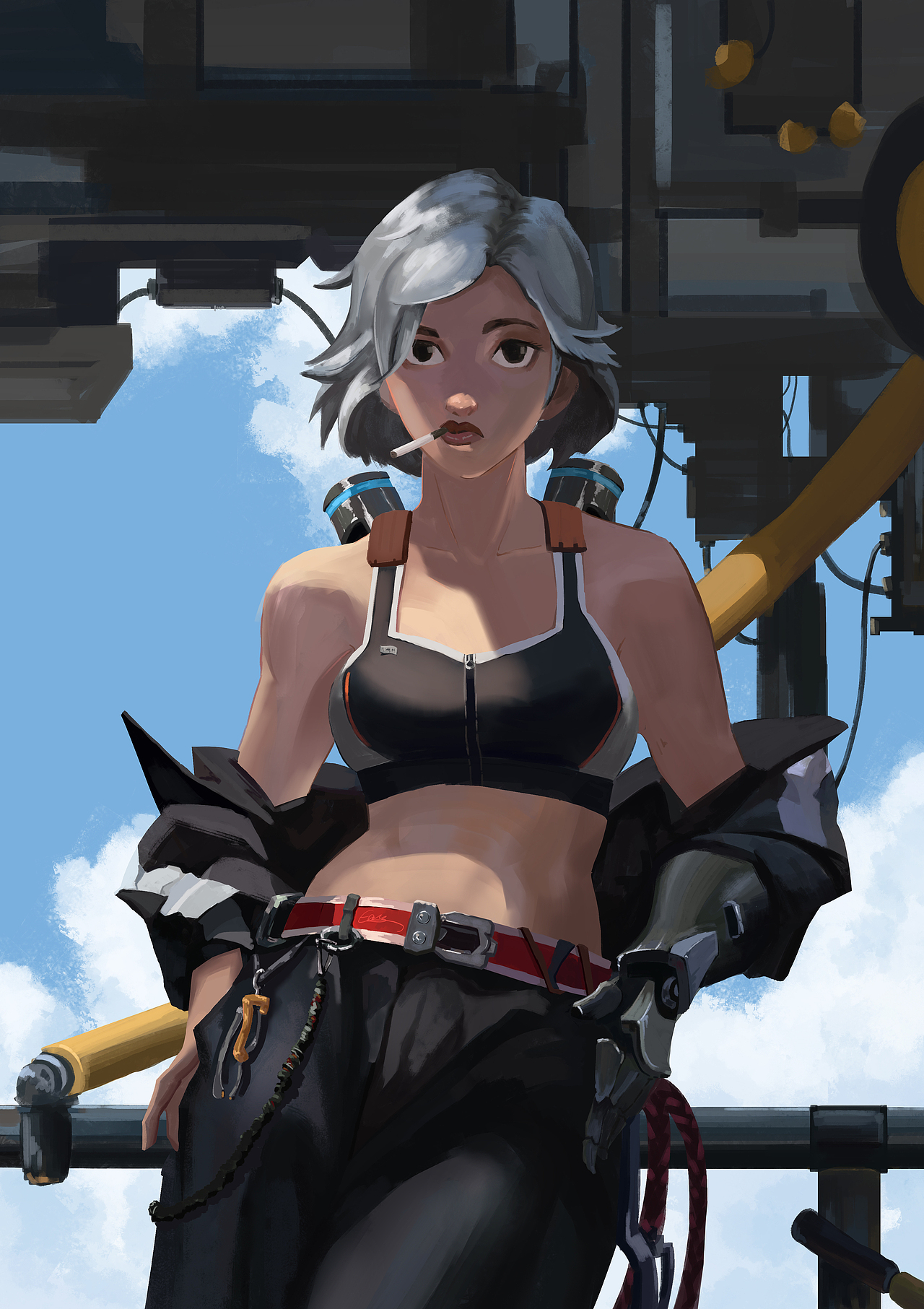 临摹（图ZMjQ2MTU2MDY4） - 概念设定 - 站酷设计师白面飞鱼原创素材 - 站酷ZCOOL