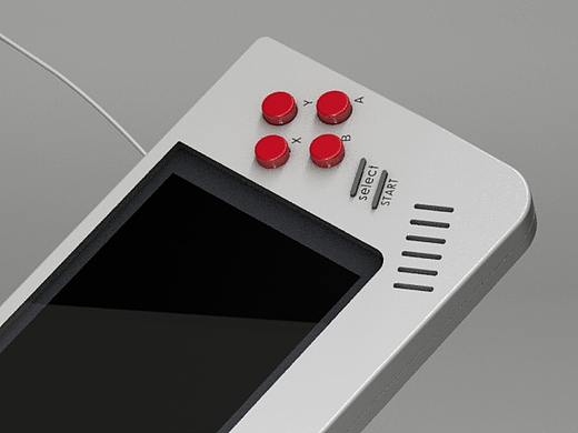 C4D游戏机建模渲染（个人主页-ZNDE1Mzc0NTI=） - 其他工业/产品 - 站酷设计师标新立异2120原创素材 - 站酷ZCOOL