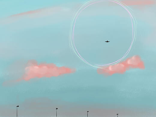 機場蒸汽波（個人主頁-ZNDUzMzE2NTY=） - 創(chuàng)作習作 - 站酷設計師智一幾原創(chuàng)素材 - 站酷ZCOOL