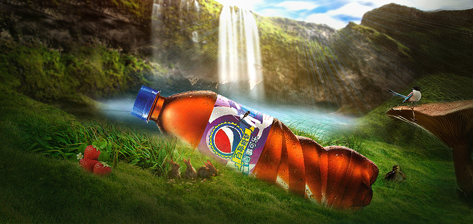 百事可乐海报临摹个人练习