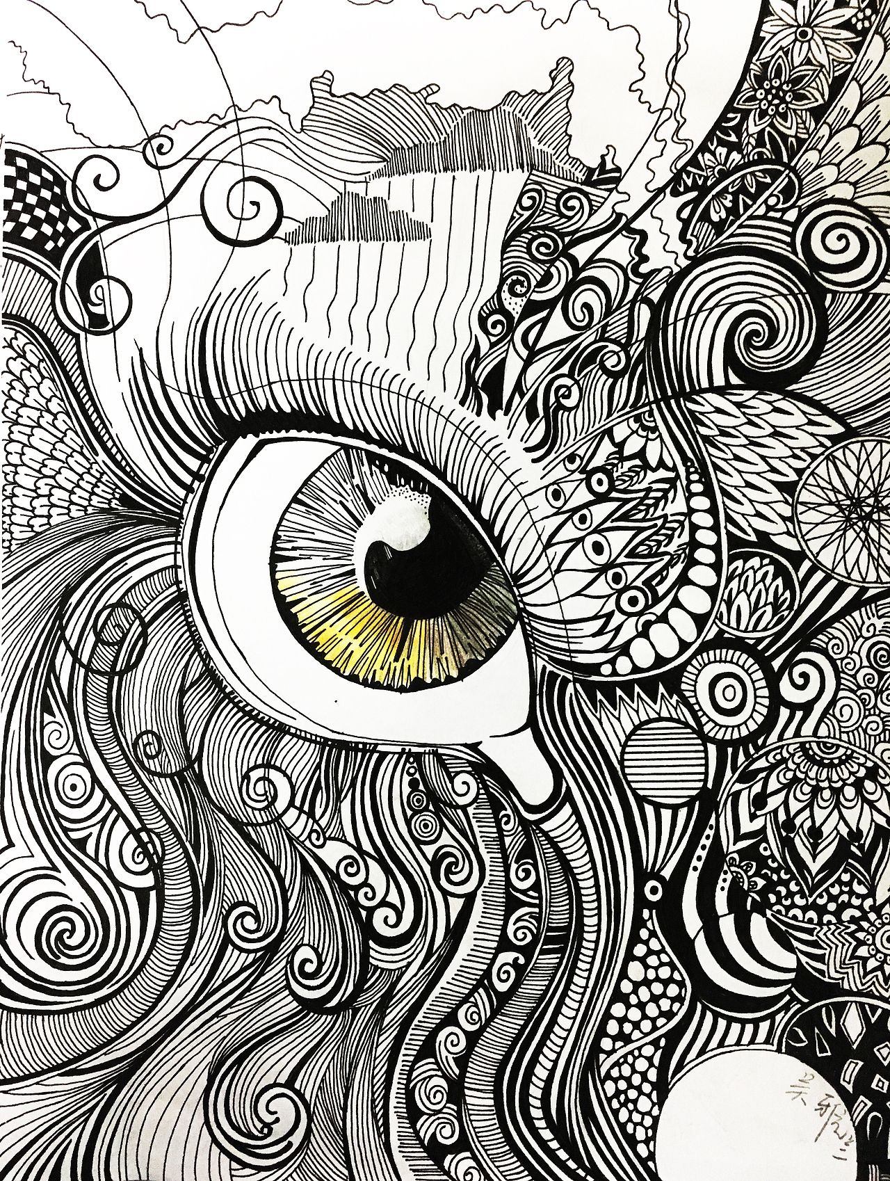 手绘（图ZOTgxNjA5MTI=） - 创作习作 - 站酷设计师含蓝原创素材 - 站酷ZCOOL