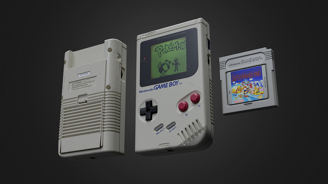 blender 3d gameboy全流程教程