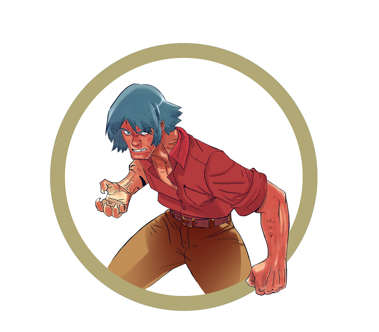 尝试新风格 欧美风（图ZMjQ2NjE5NTg4） - 单幅漫画 - 站酷设计师冼峻宇原创素材 - 站酷ZCOOL