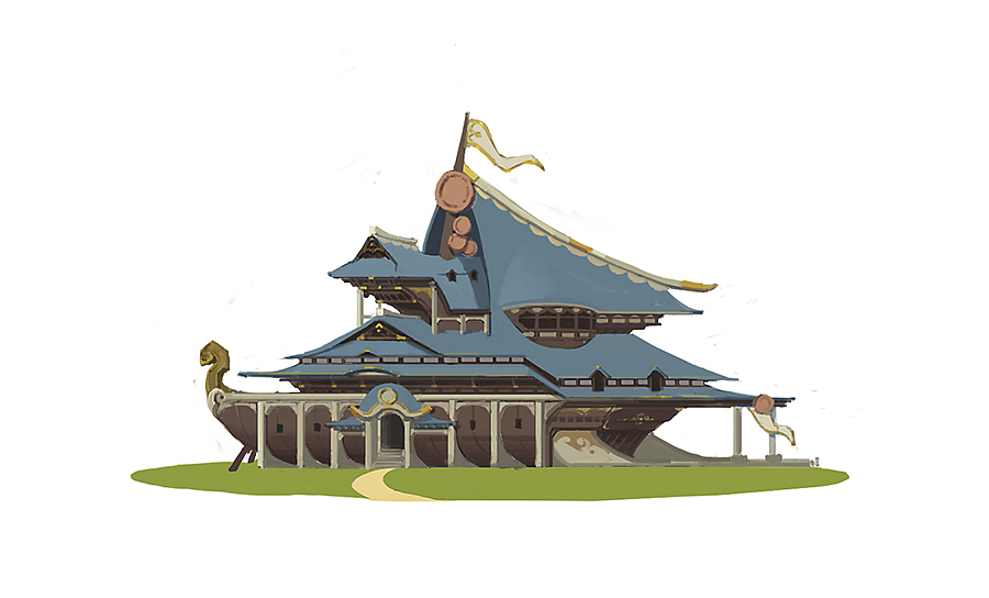 建筑设计 宛海村镇