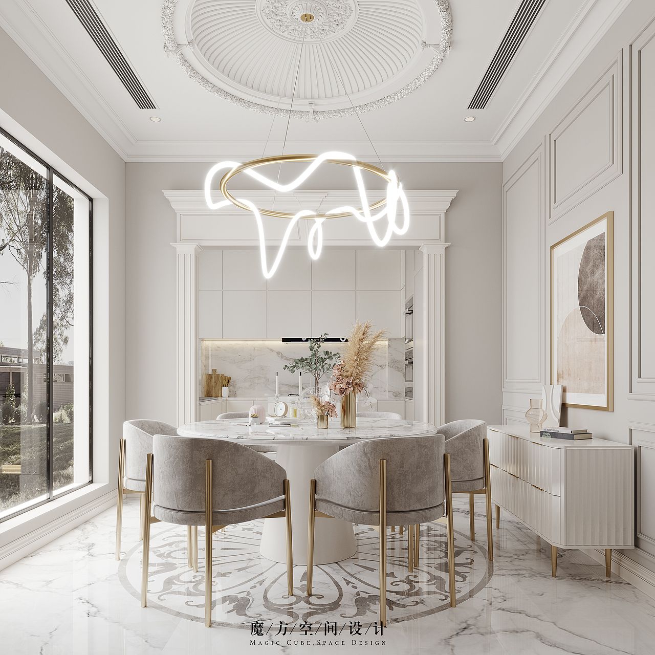 【魔方】法式轻奢&侘寂•东莞别墅项目