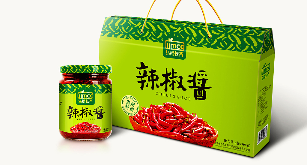 原创作品:辣椒酱包装
