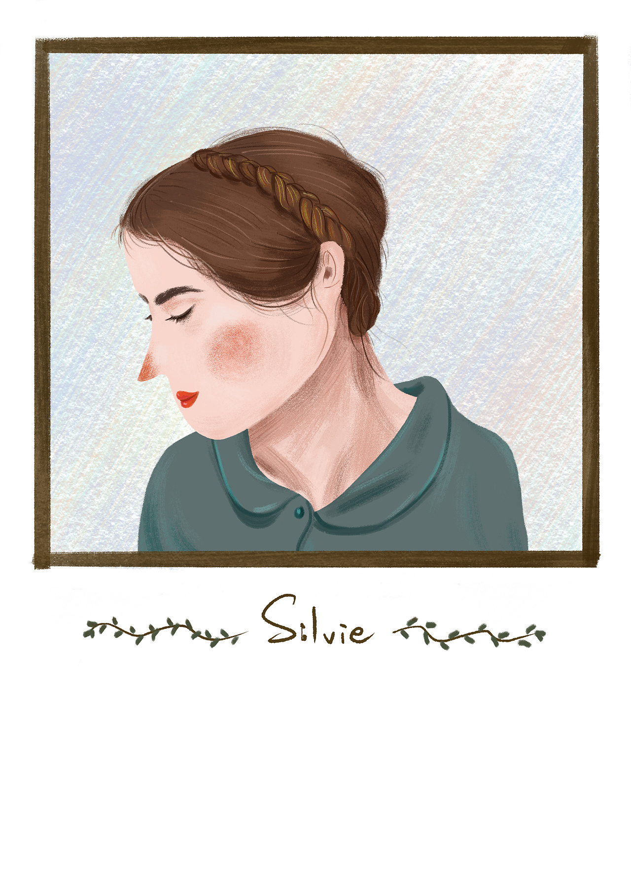 外国人的头像|插画|创作习作|白白的silvie - 原创作品 - 站酷 (zcool