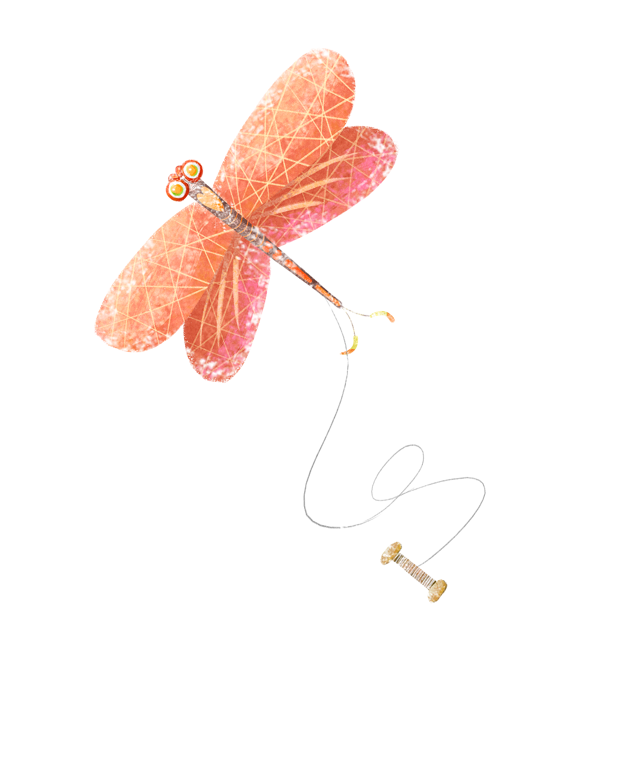 一组风筝|插画|商业插画|海月sea - 原创作品 - 站酷 (zcool)