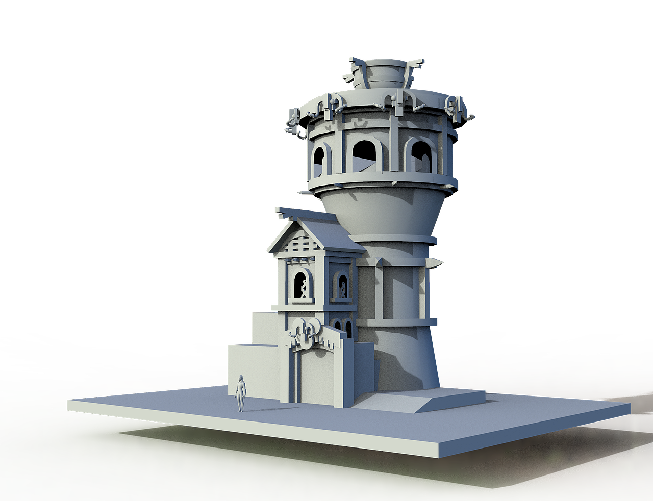 维京建筑 概念设定