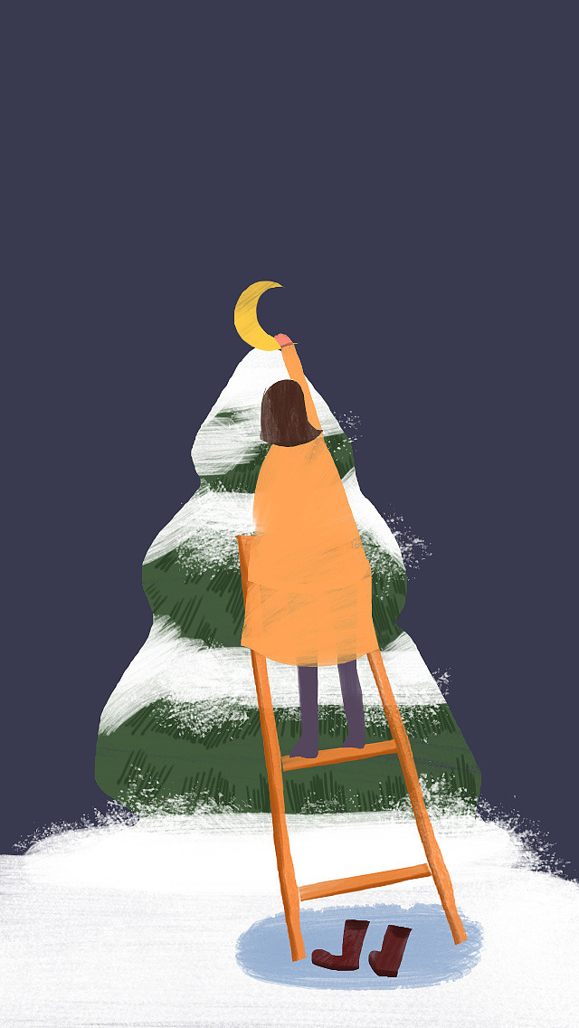 摘个月亮给你好吗