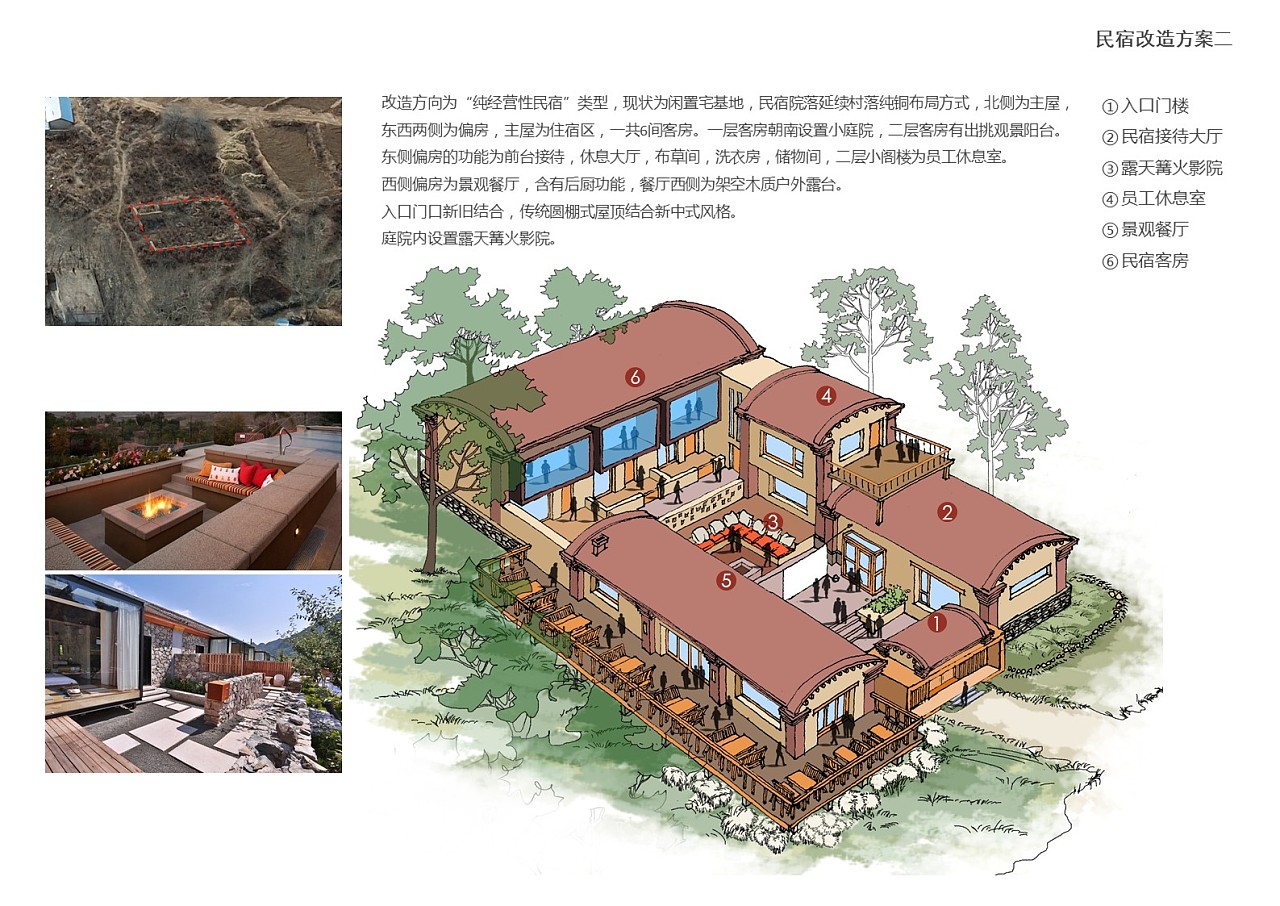 内蒙古乡村的一些民宿改造手绘（西安山思）|插画|商业插画|行屎走肉 - 原创作品 - 站酷 (ZCOOL)