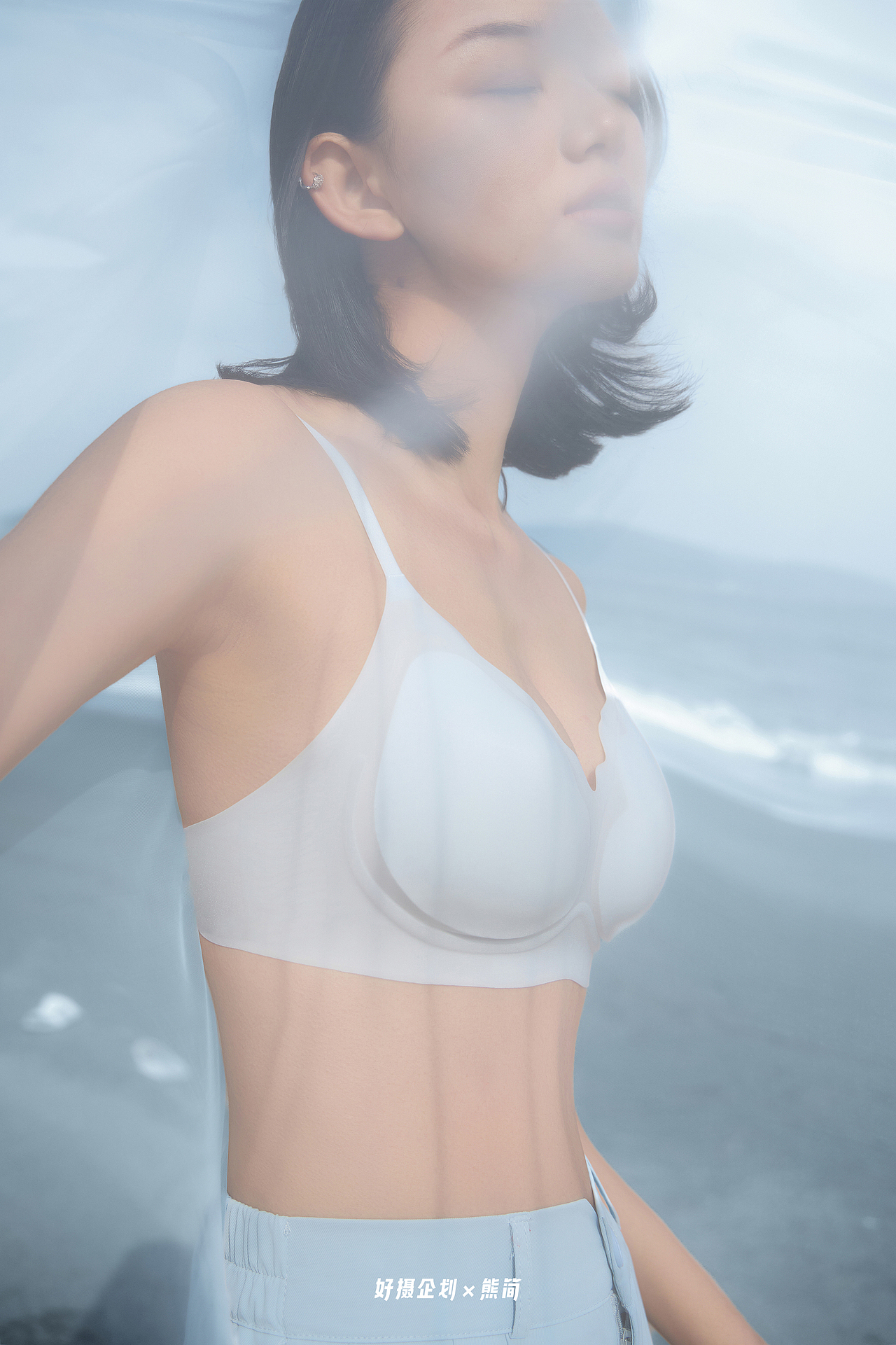 海边内衣文胸内裤拍摄（图ZMzgwMzg1ODI0） - 产品摄影 - 站酷设计师好摄知图阿远原创素材 - 站酷ZCOOL