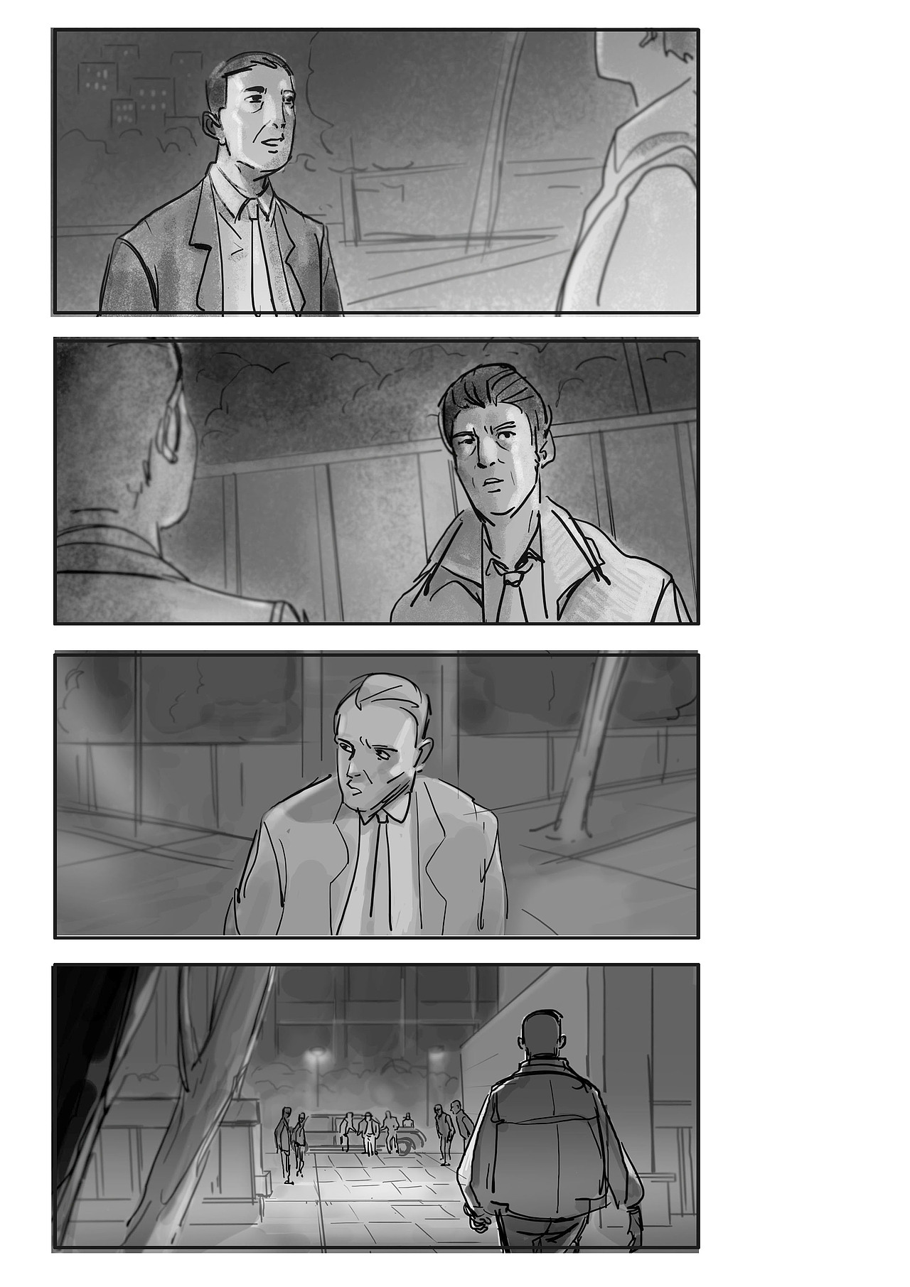 分镜练习（图ZOTE1NTEwNjA=） - 设定/分镜 - 站酷设计师1020249950原创素材 - 站酷ZCOOL