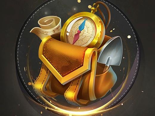 欧美扁平风游戏UI（gui/ui/ux/界面/图标）