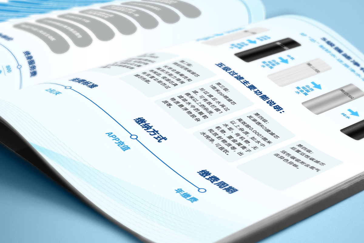 画册设计 - 净水设备（图ZMTc0MDkxNDI4） - 书籍/画册 - 站酷设计师buuujh原创素材 - 站酷ZCOOL