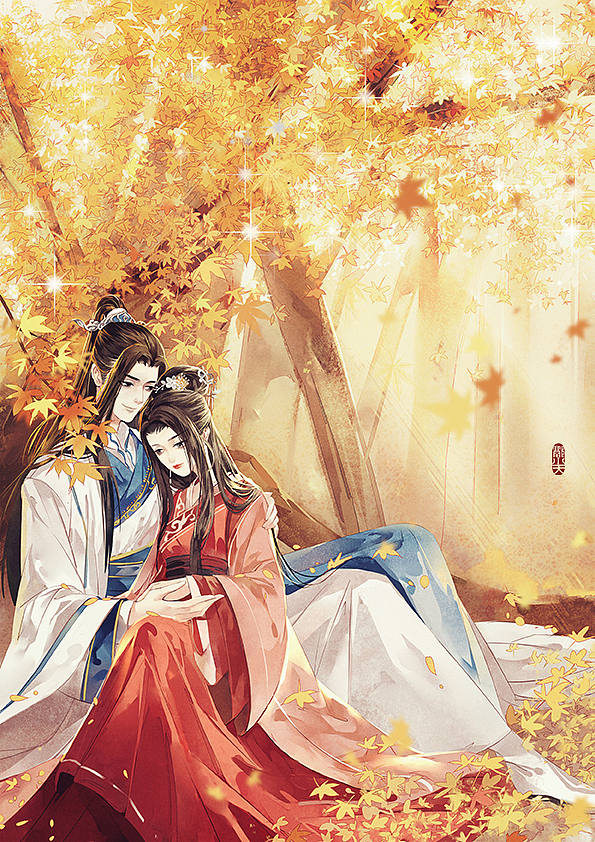 古风情侣合集|插画|商业插画|郭小天___原创作品-站酷zcool
