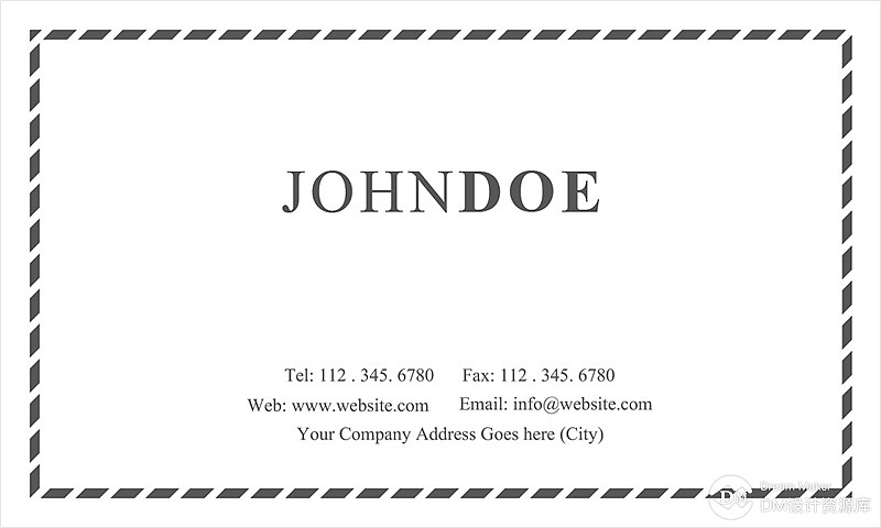 【56期】不想名片太复杂?试试这100款简约时尚的名片