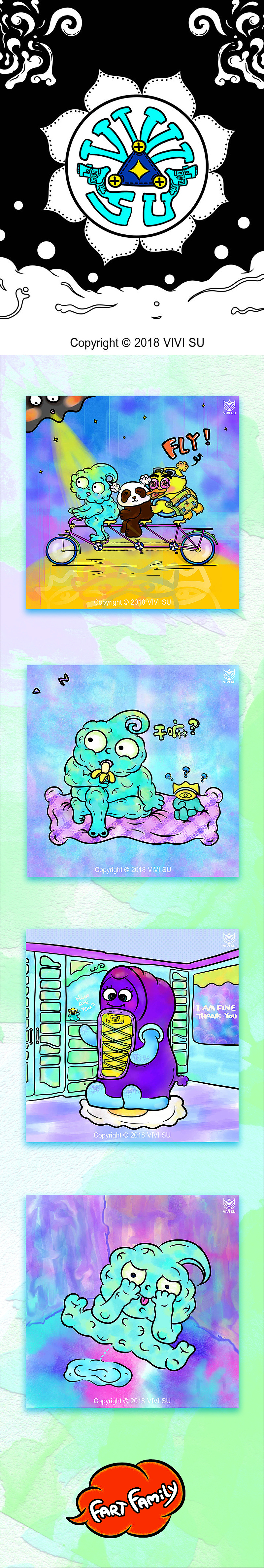 2018年度作品总结（图ZMTQwNDA4ODEy） - 概念设定 - 站酷设计师VIVISU_ART原创素材 - 站酷ZCOOL