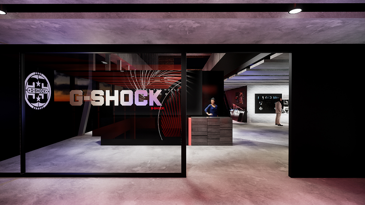 G-SHOCK卡西欧/活动策划/创意设计/晚宴/外场设计/展示