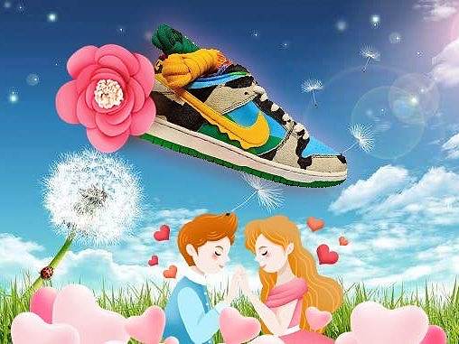 NIKE-冰激凌DUNK球鞋浪漫Ps