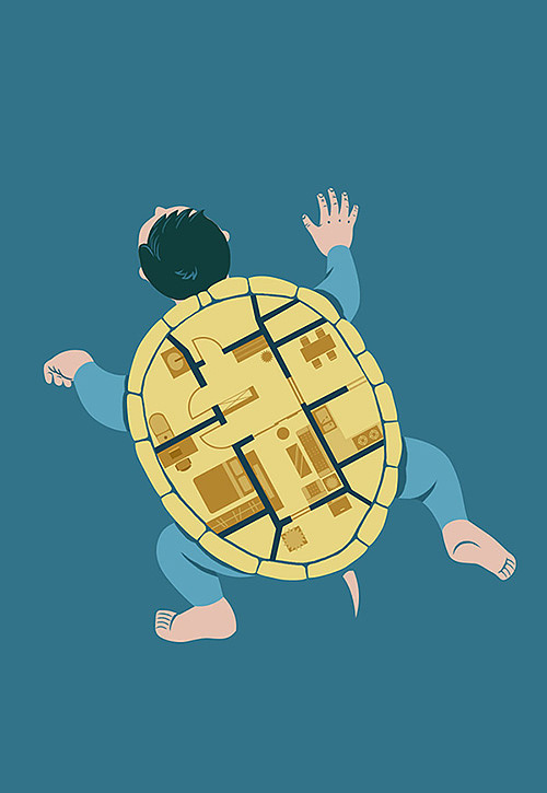 我要背着重重的的壳,一步一步往前爬。
<br><br>