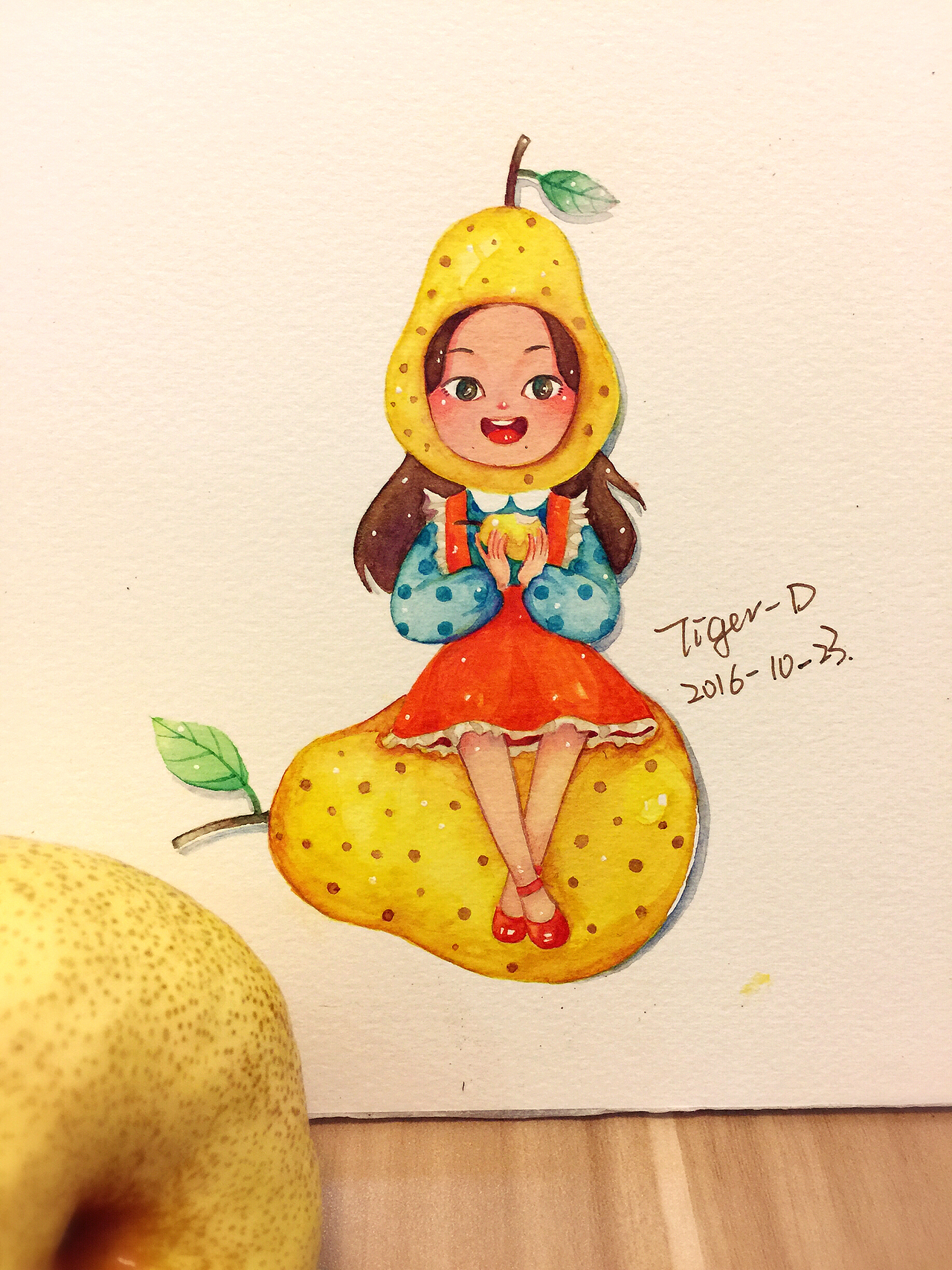 水果娃娃系列之___梨