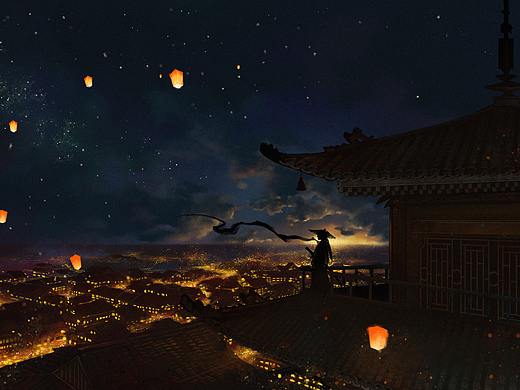 唐风古韵-古镇设计