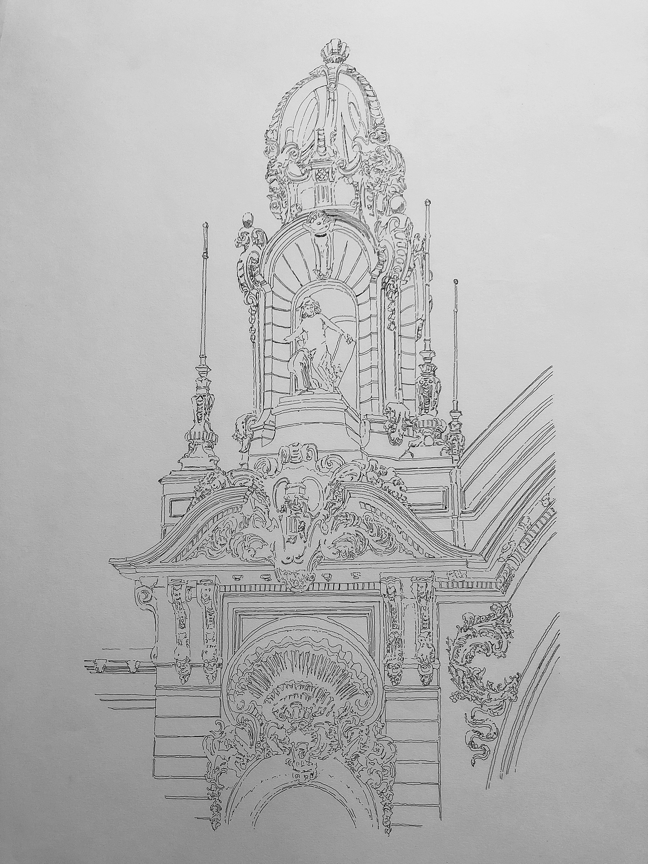 建筑随笔（图ZMTI3NDA3MTA0） - 绘画 - 站酷设计师loong_原创素材 - 站酷ZCOOL