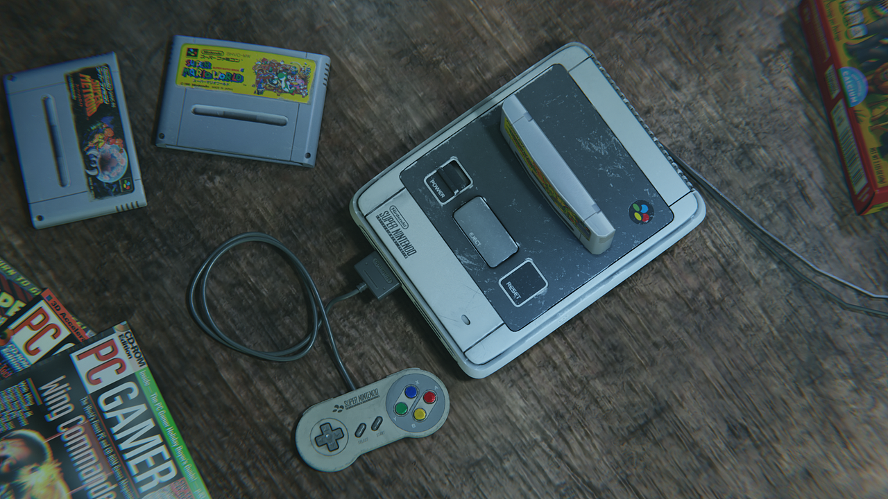 Super Nintendo 超级任天堂 - Blender渲染（图ZMjgwMjE3ODYw） - 产品 - 站酷设计师猫王阿祖原创素材 - 站酷ZCOOL