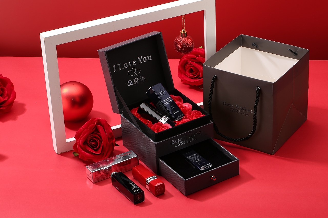 迪奥口红礼盒装拍摄