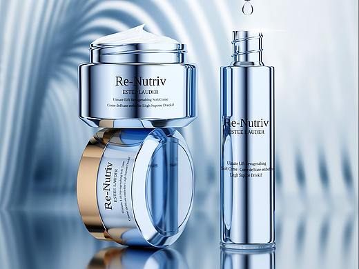 化妆品渲染 雅诗兰黛✖护肤品#Re-Nuritv#