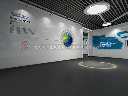  郑州多媒体展厅设计施工看科技展厅装修的专业性联系