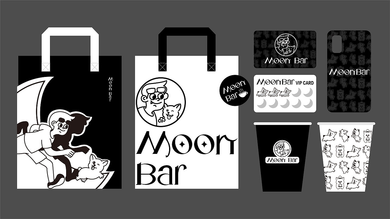 Moon Bar下午茶（图ZMjcwMDc2NDM2） - 品牌 - 站酷设计师zzz03原创素材 - 站酷ZCOOL