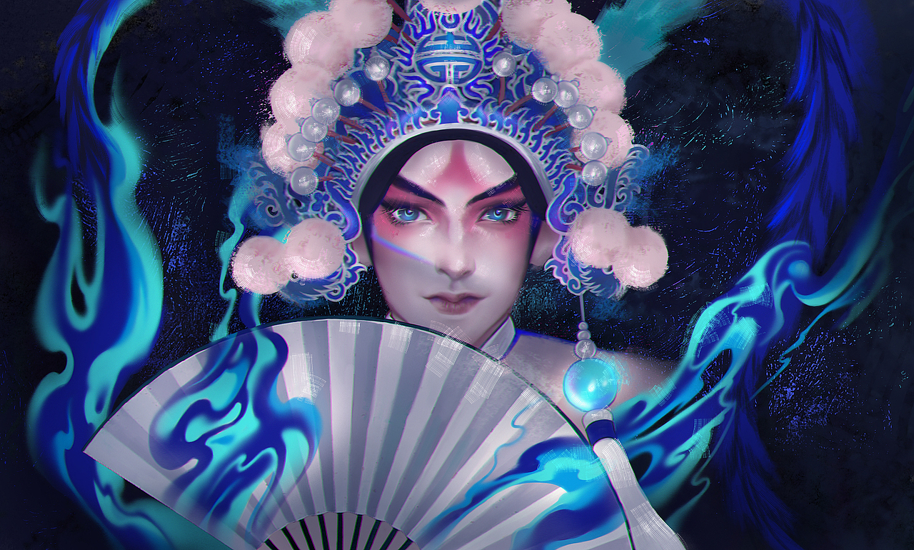 桂剧文创和插画