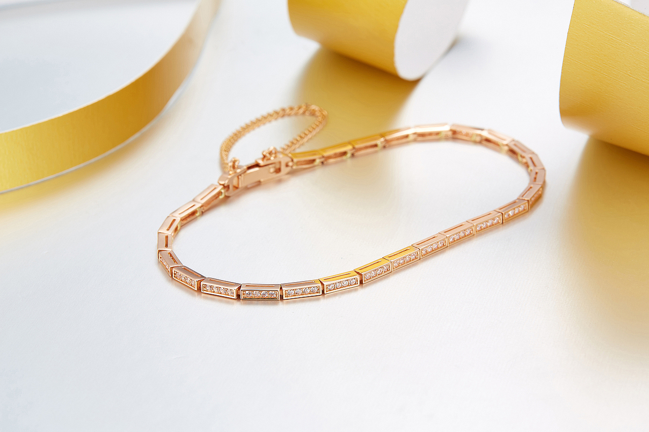 商业珠宝黄色场景首饰拍摄