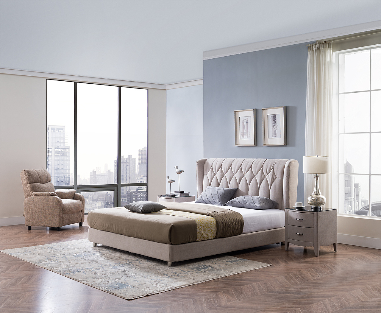 房地产样板间软体家具定制