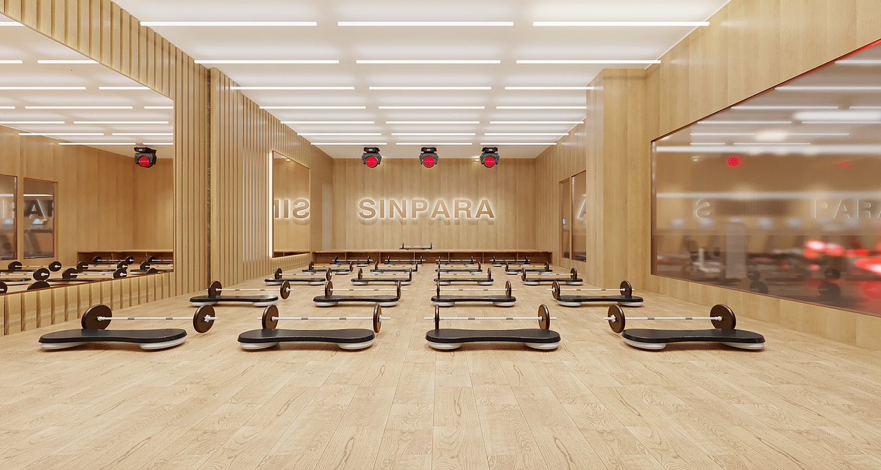 健身空间设计（图ZMjMyMDYzOTYw） - 家装设计 - 站酷设计师二零四六DESIGN原创素材 - 站酷ZCOOL