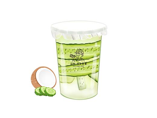 奶茶手绘系列图