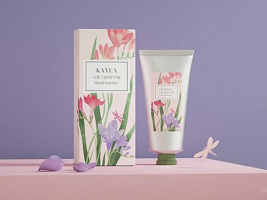 kayla护手霜包装设计