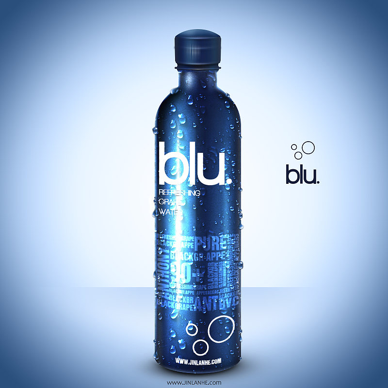 blu饮料（图ZNDA1NTUyMDA=） - 包装 - 站酷设计师NOSUGAR小舔甜原创素材 - 站酷ZCOOL