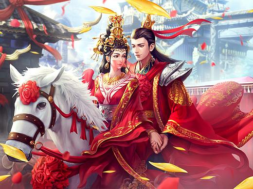 古风武侠情侣壁纸
