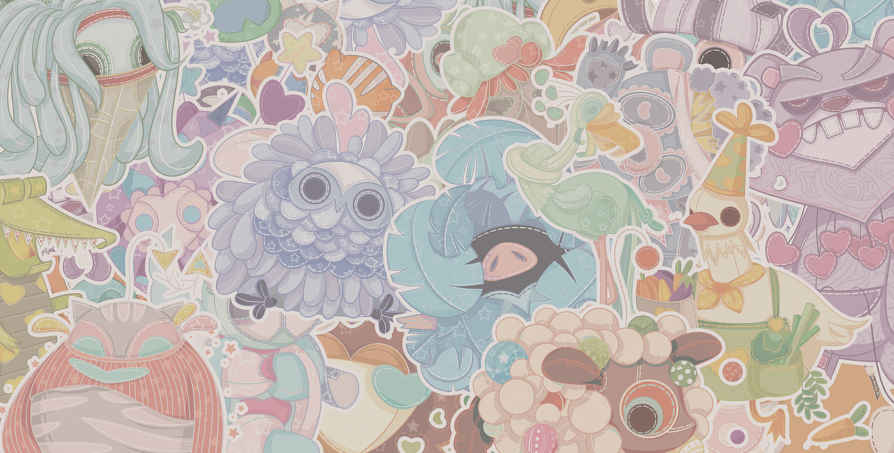 卡通不织布手工周边（图ZOTE2MDc4MzI=） - 其他手工艺 - 站酷设计师嗑瓜子不原创素材 - 站酷ZCOOL