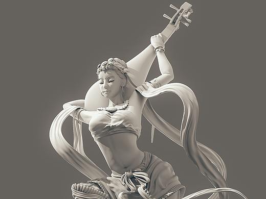 倒彈琵琶（個人主頁-ZMjY4MjkyOTI=） - 生活用品 - 站酷設(shè)計師駿3Ddesign原創(chuàng)素材 - 站酷ZCOOL